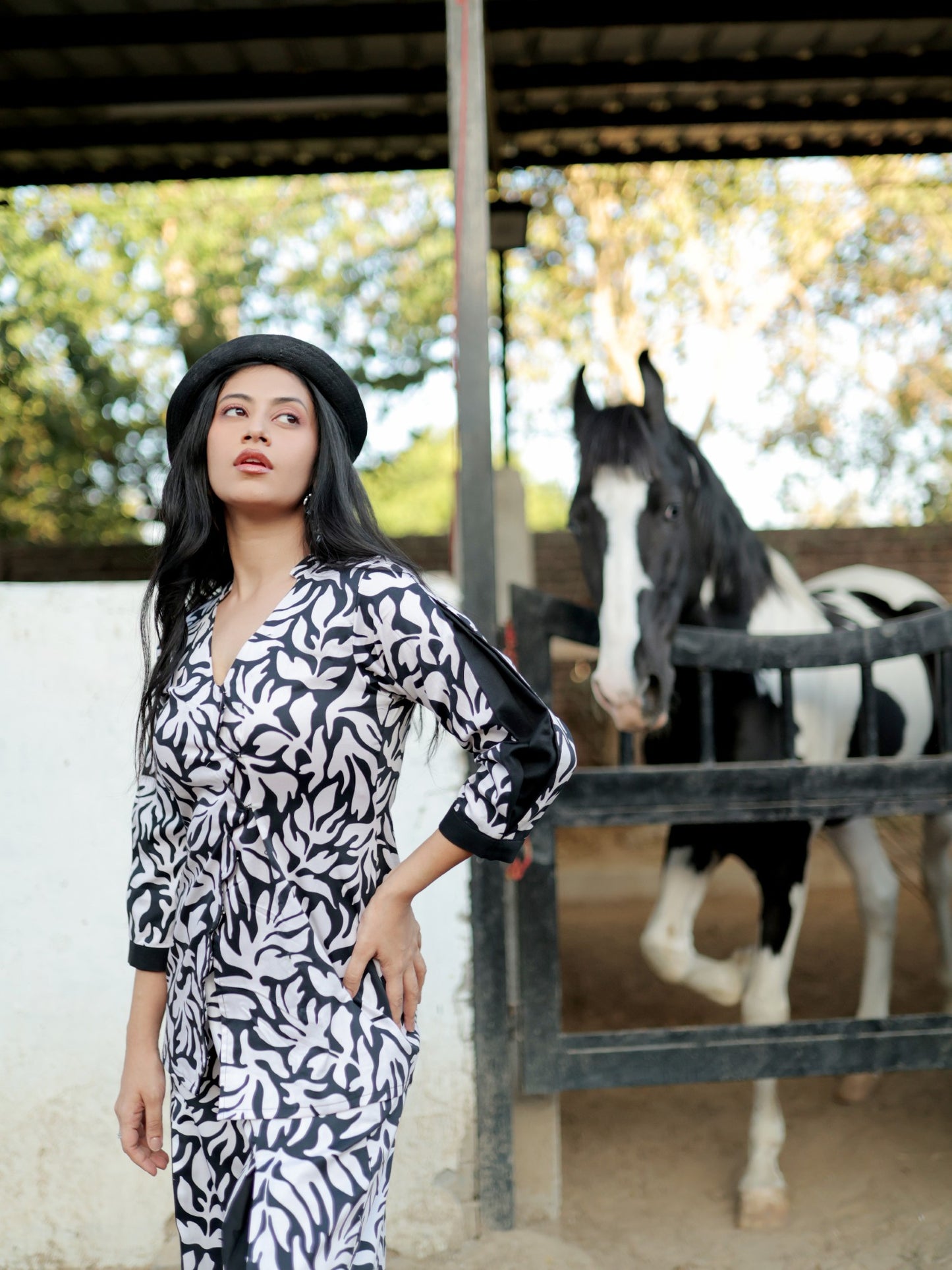 Mono dramatic co-ord